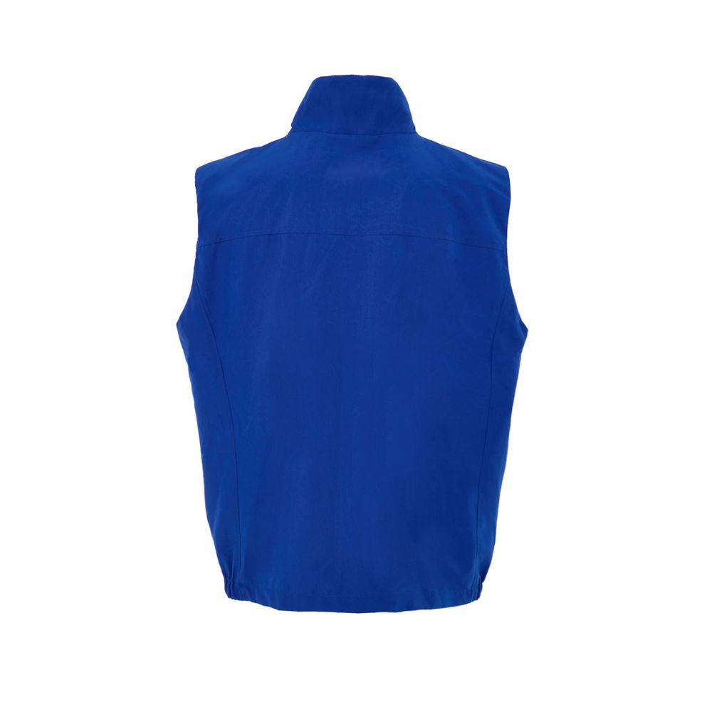 Vest by Paul & Shark for men in polyester blue features an on trend silhouette, showcasing a sophisticated and premium for a truly on trend finish.