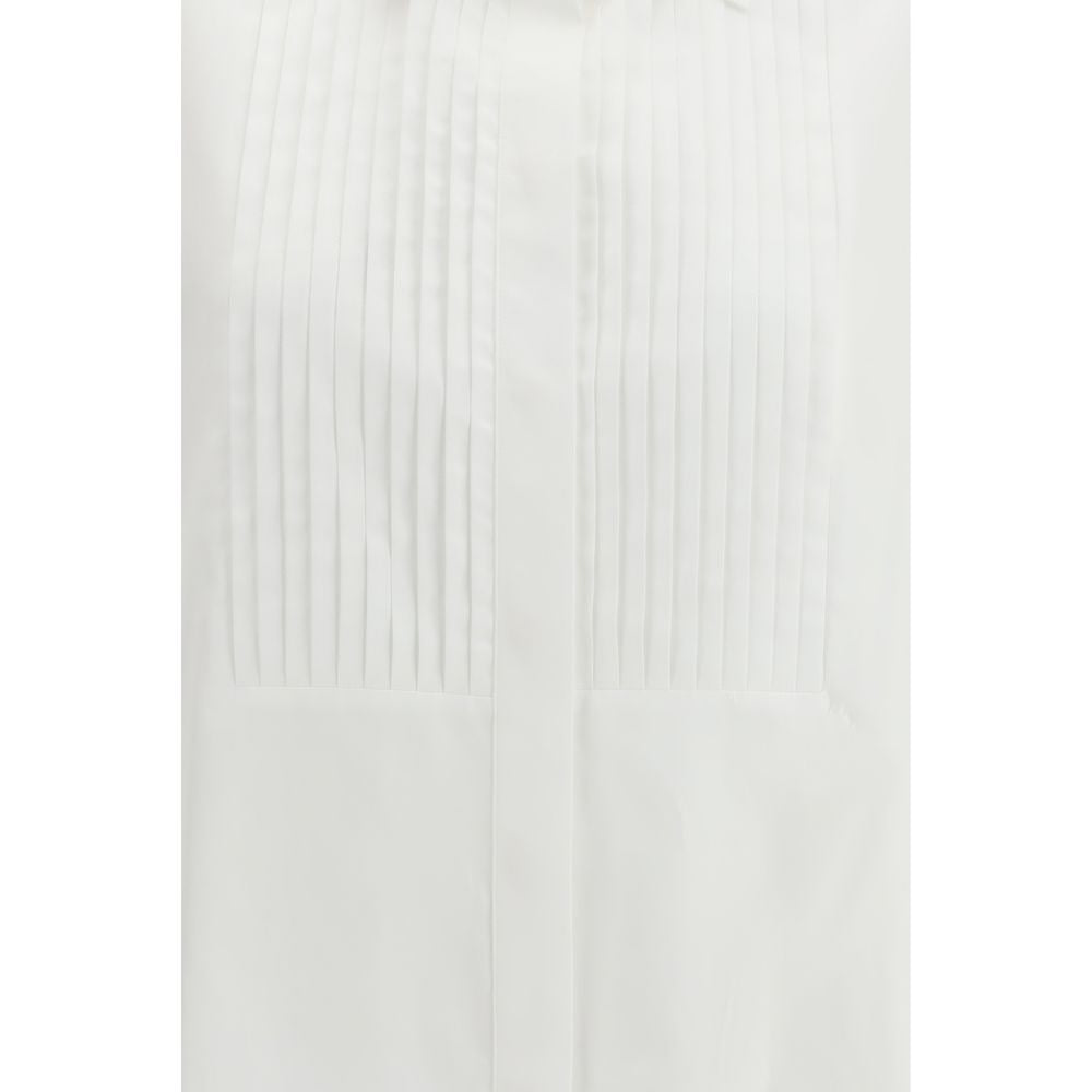 Shirt by Golden Goose for women in cotton pearl, white & signature showcases a sublime silhouette, artfully detailed with a sublime and for a sophisticated, sublime finish.