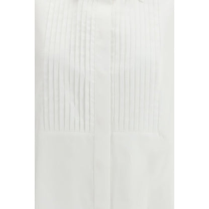 Shirt by Golden Goose for women in cotton pearl, white & signature showcases a sublime silhouette, artfully detailed with a sublime and for a sophisticated, sublime finish.