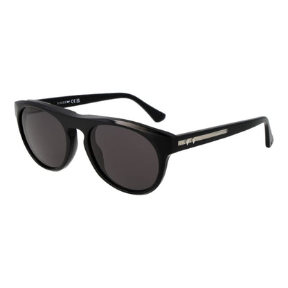 Sunglasses by Web for men in acetate and black featuring an opulent full-rim round frame design with a sophisticated black coloured frame finish and high-performance blue-filter category-3-dark-tint lens.