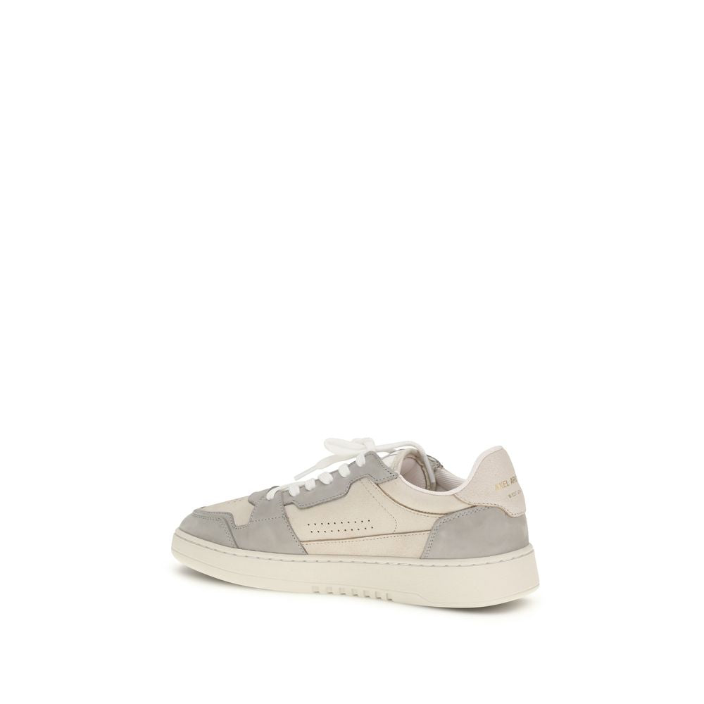 Axel Arigato Men's Athletic Bos Taurus Calf Suede Leather Sneakers - Gray Signature
