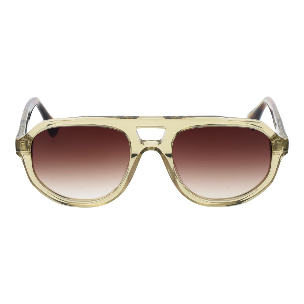 Ted Baker Aviator Gradient Dark-Tint Acetate Sunglasses - Olive