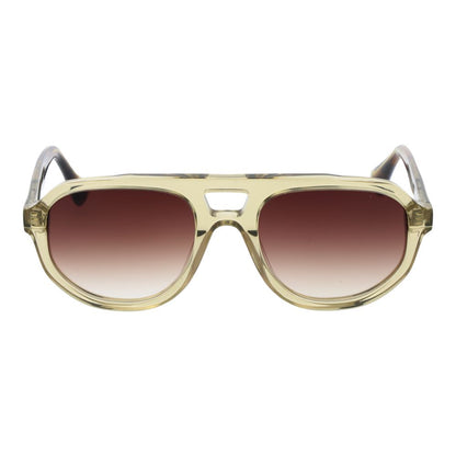 Ted Baker Aviator Gradient Dark-Tint Acetate Sunglasses - Olive