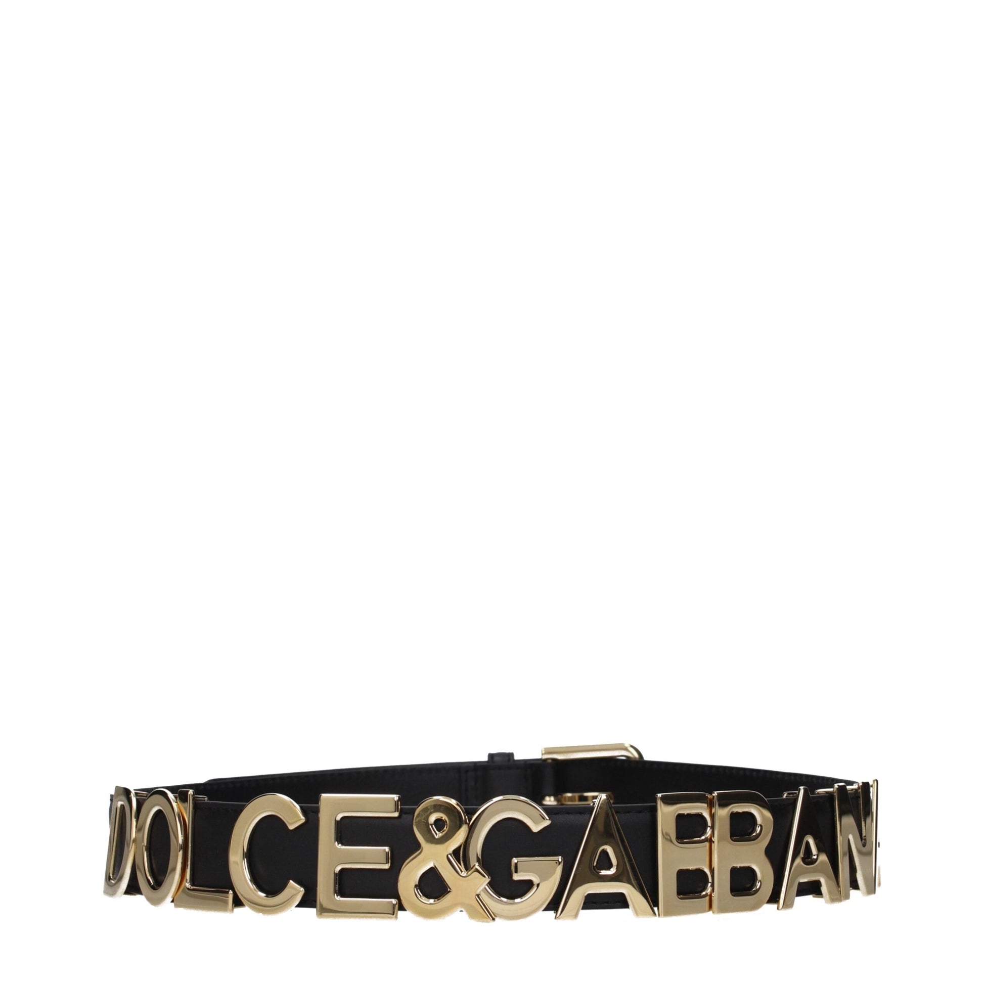 Belt by Dolce & Gabbana for women in leather black presents a artisanal silhouette from the Leather Belt collection, showcasing an artisanal design and refined craftsmanship for a artisanal look.