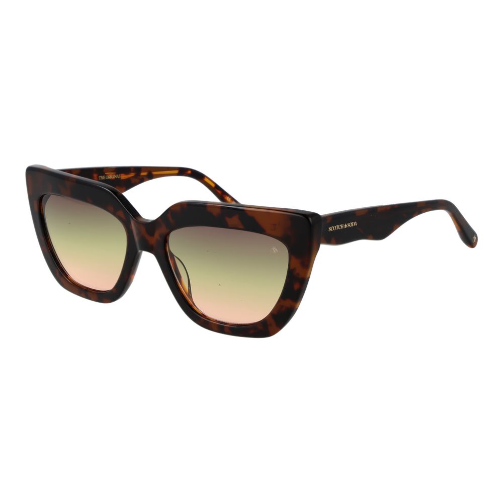 Scotch & Soda Cat-Eye Gradient Medium-Tint Acetate Sunglasses - Multicolour