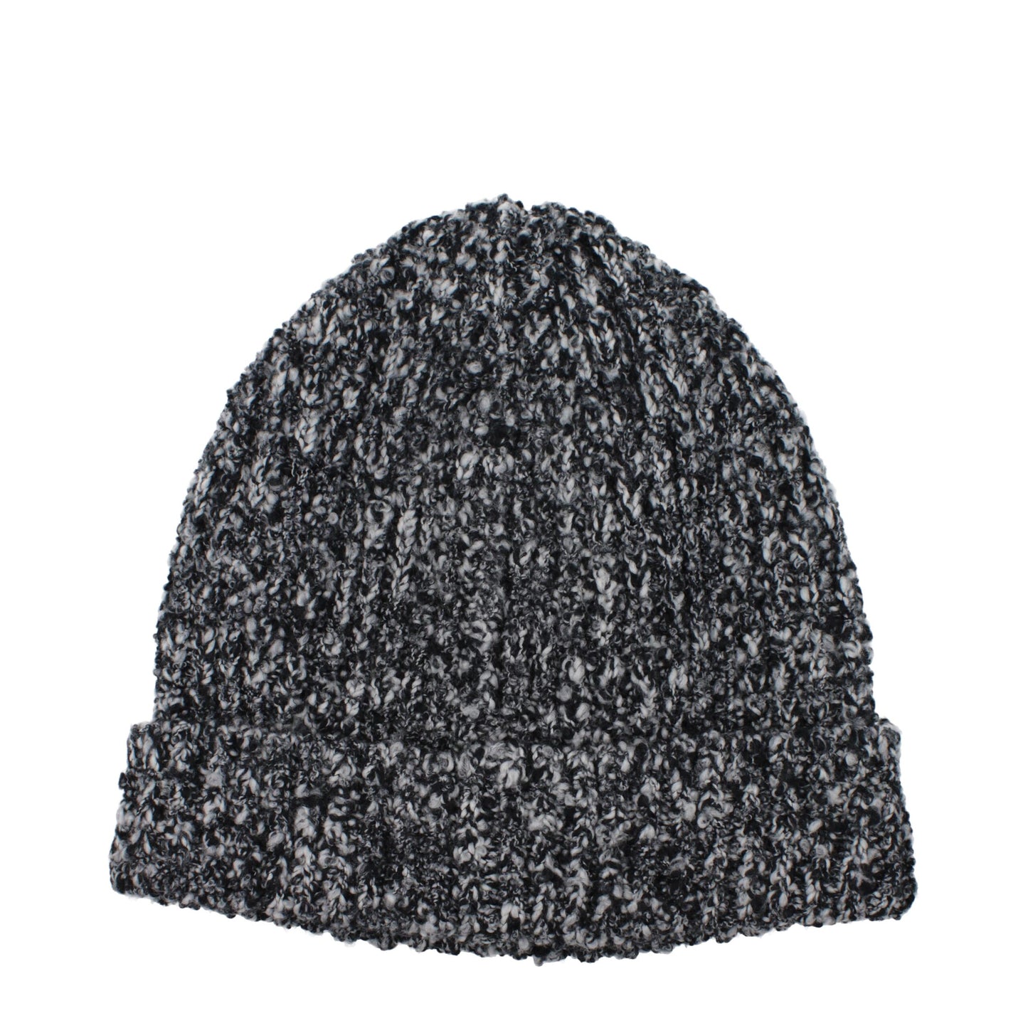 Beanie Hat by Dolce & Gabbana for men in virgin wool black features a distinguished knit construction, showcasing the sophisticated silhouette and distinguished finish of the Virgin Wool Beanie Hat.