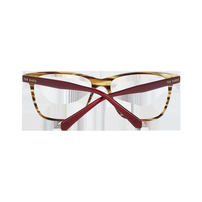 Eyeglasses Frames by Ted Baker for women in silk & polyester brown features an refined silhouette, showcasing the refined brown coloured frame and sophisticated .