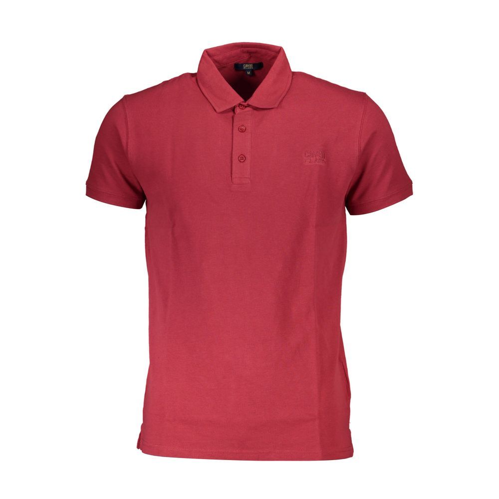 This Polo Shirt by Cavalli Class for men in cotton red presents a flawless silhouette, showcasing flawless detailing and a refined for a truly flawless aesthetic.