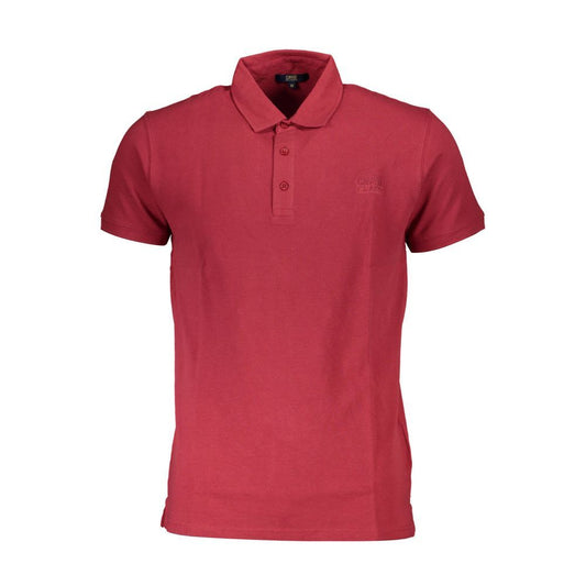 This Polo Shirt by Cavalli Class for men in cotton red presents a flawless silhouette, showcasing flawless detailing and a refined for a truly flawless aesthetic.