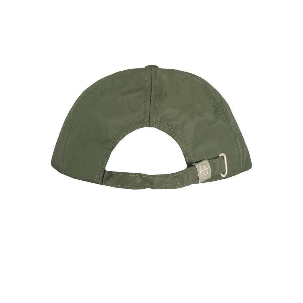 Baseball Cap by North Sails for men in cotton polyester green features a distinguished silhouette, artfully capturing the essence of the distinguished Cotton Polyester Baseball Cap design with a sophisticated style.