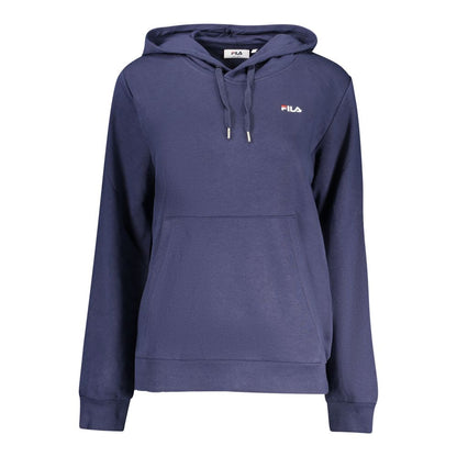 Sweatshirt by Fila for women in cotton polyester blue features an magnificent silhouette, showcasing a sophisticated and cap-sleeve detail for a truly magnificent finish.