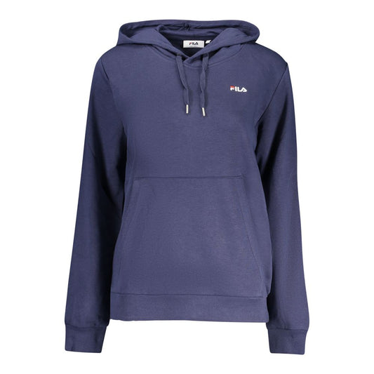 Sweatshirt by Fila for women in cotton polyester blue features an magnificent silhouette, showcasing a sophisticated and cap-sleeve detail for a truly magnificent finish.