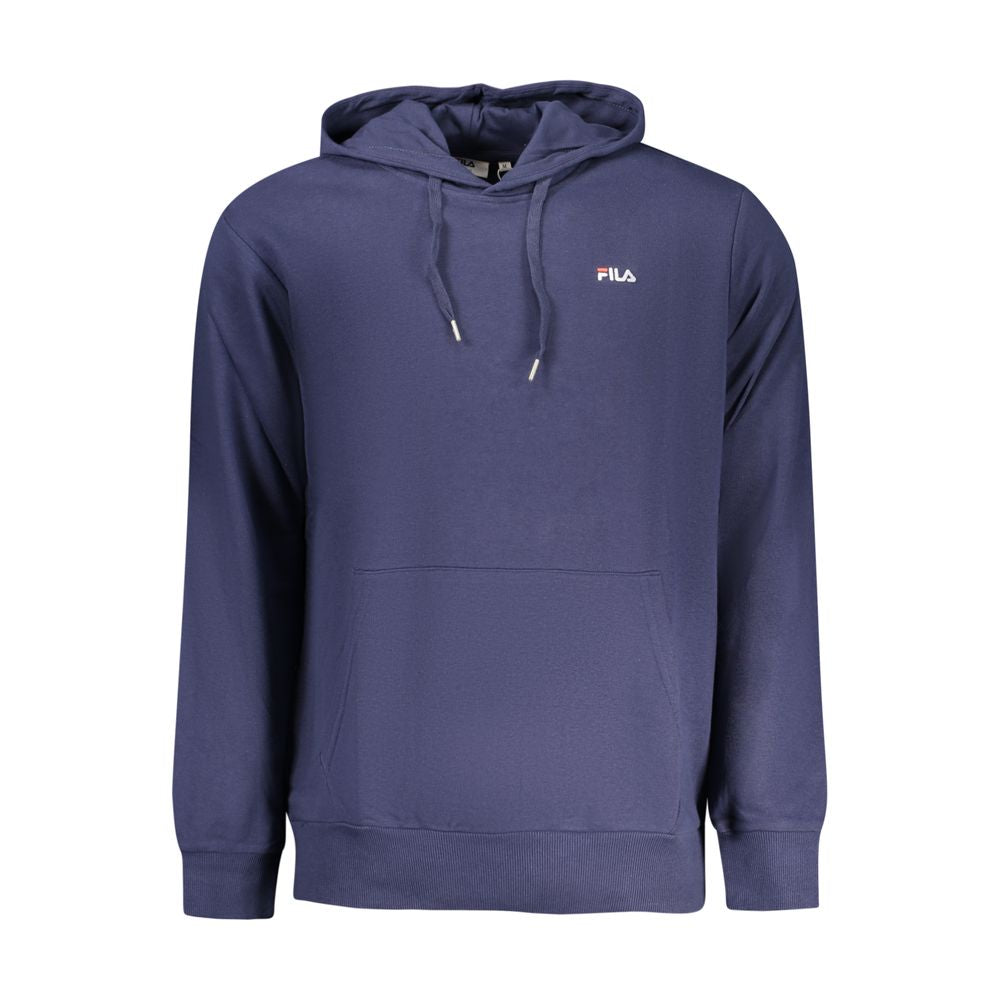Sweatshirt by Fila for men in leather cotton polyester blue features an provocated silhouette, detailed with a provocated and a refined for a sophisticated aesthetic.