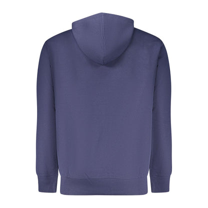 Sweatshirt by Fila for men in leather cotton polyester blue features an enviable silhouette, showcasing a premium and refined for a truly enviable finish.