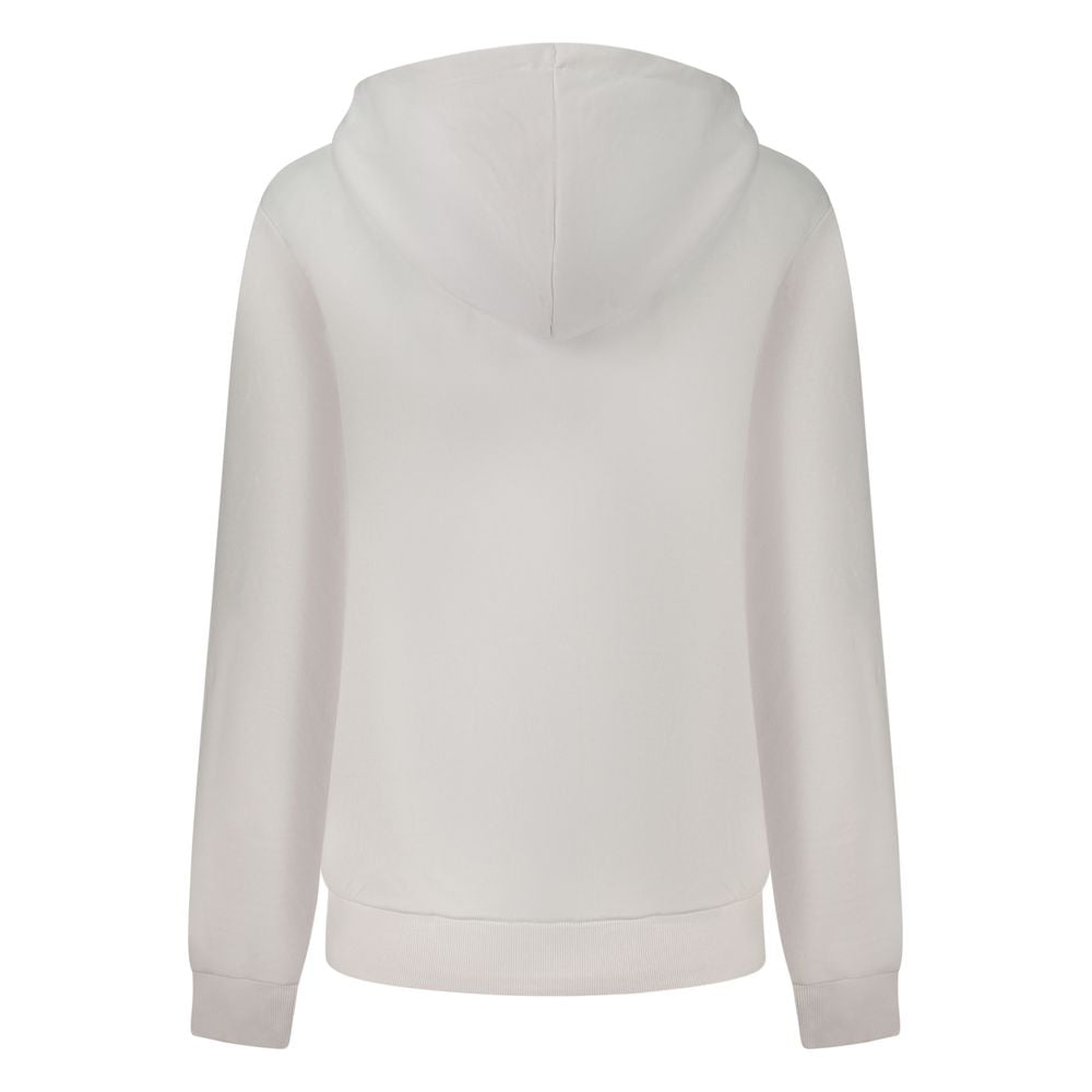 Hooded Sweatshirt Hoodie by Fila for women in cotton polyester white features a edgy silhouette, detailed with a edgy and for a refined finish.