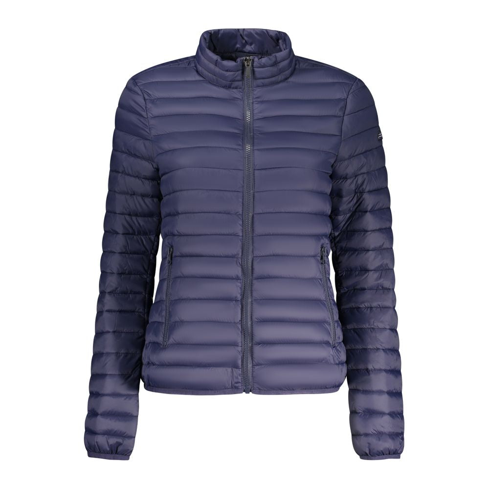 Overcoat by Norway 1963 for women in polyamide blue features a cosy chic silhouette, artfully detailed with a sophisticated and premium pockets for a cosy chic finish.