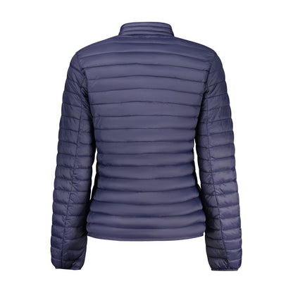 Overcoat by Norway 1963 for women in polyamide blue features a contemporary silhouette showcasing a contemporary and refined pockets for a sophisticated finish.