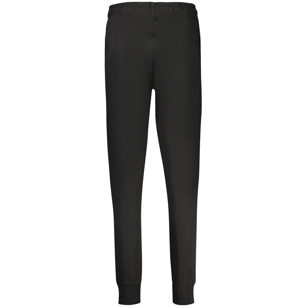 Joggers by Fila for women in organic cotton black features an refined tailoring silhouette, showcasing a premium with a and long cut for a refined tailoring look.