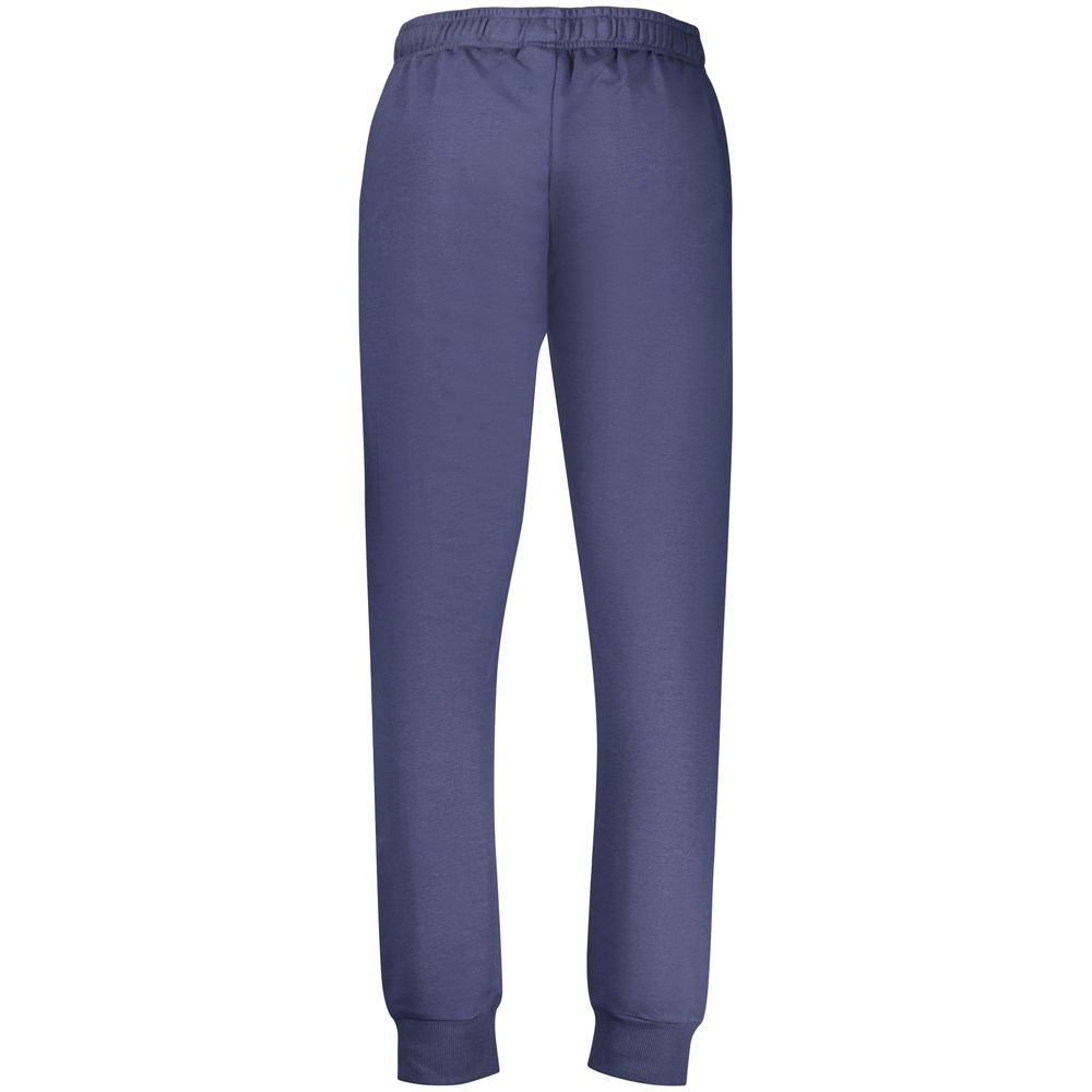 Joggers by Fila for men in organic cotton blue features an sophisticated and with a precise long, creating a sophisticated and sophisticated silhouette.