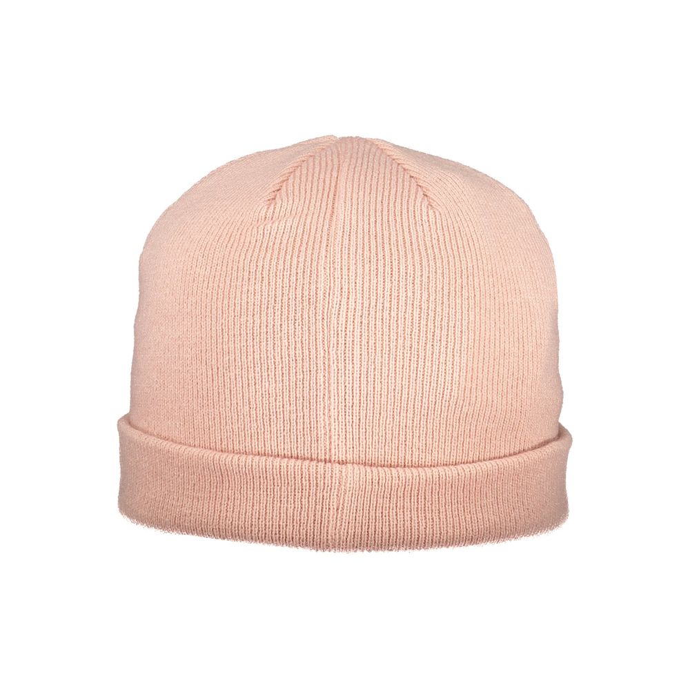 Beanie Hat by Fila for men in polyacrylic pink features a refined luxury silhouette, artfully capturing the essence of the refined luxury Polyacrylic Beanie Hat design for a sophisticated, premium look.