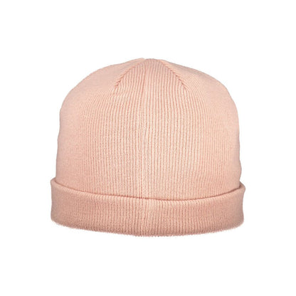 Beanie Hat by Fila for men in polyacrylic pink features a refined luxury silhouette, artfully capturing the essence of the refined luxury Polyacrylic Beanie Hat design for a sophisticated, premium look.