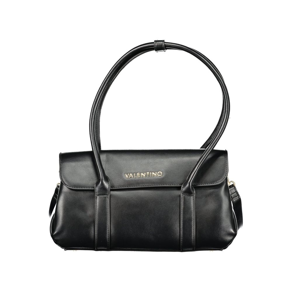 Shopper Handbag by Mario Valentino for women in polyethylene black features a exquisite silhouette, showcasing a secure snap & zipper and exquisite built-in-compartments & internal-pockets with versatile shoulder-strap, adjustable-strap & handle for a exquisite finish.