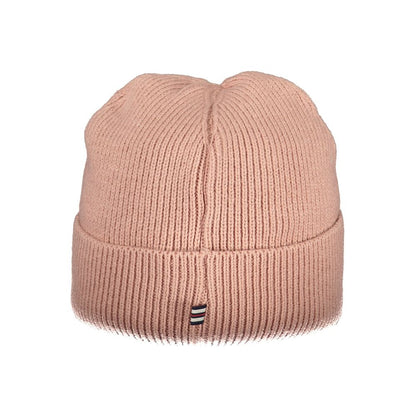 Beanie Hat by Fila for men in polyacrylic pink features a distinguished knit construction, showcasing the sophisticated silhouette and distinguished finish of the City Polyacrylic Beanie Hat.