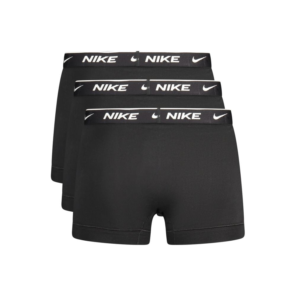 Underwear Boxer Shorts by Nike for men in stretch cotton black & print features an sleek fit, showcasing the sleek design of this Men's Stretch Cotton Underwear Boxer Shorts.