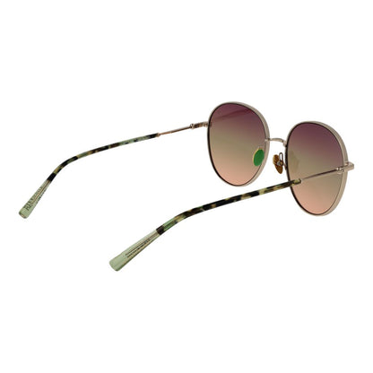 Scotch & Soda Round Gradient Medium-Tint Metal Sunglasses - Rose Gold