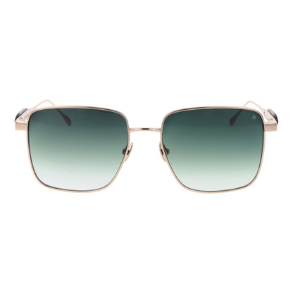 Scotch & Soda Rectangle Gradient Medium-Tint Metal Sunglasses - Rose Gold