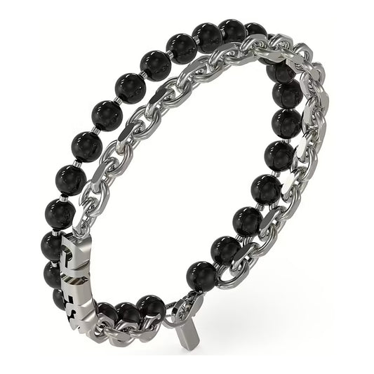 Guess Mens Bracelet JUMB04051JWSTBKXS
