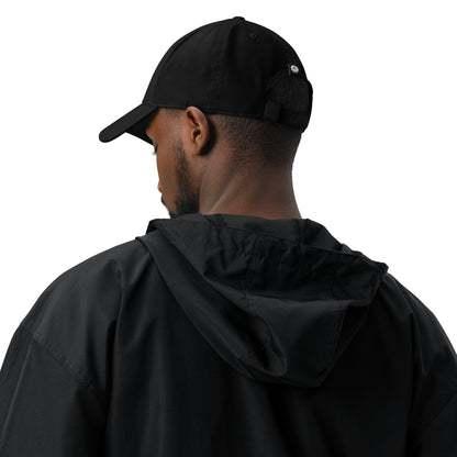 Club Amber Basketball Kilkenny Adidas Dad Hat - Designed by Moon Behind The Hill Available to Buy at a Discounted Price on Moon Behind The Hill Online Designer Discount Store