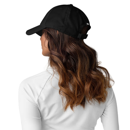 Club Amber Basketball Kilkenny Adidas Dad Hat - Designed by Moon Behind The Hill Available to Buy at a Discounted Price on Moon Behind The Hill Online Designer Discount Store
