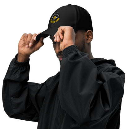 Club Amber Basketball Kilkenny Adidas Dad Hat - Designed by Moon Behind The Hill Available to Buy at a Discounted Price on Moon Behind The Hill Online Designer Discount Store