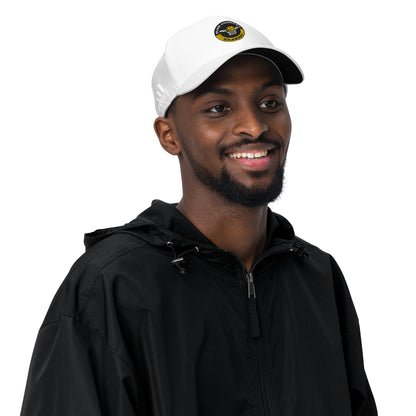 Club Amber Basketball Kilkenny Adidas Dad Hat - Designed by Moon Behind The Hill Available to Buy at a Discounted Price on Moon Behind The Hill Online Designer Discount Store