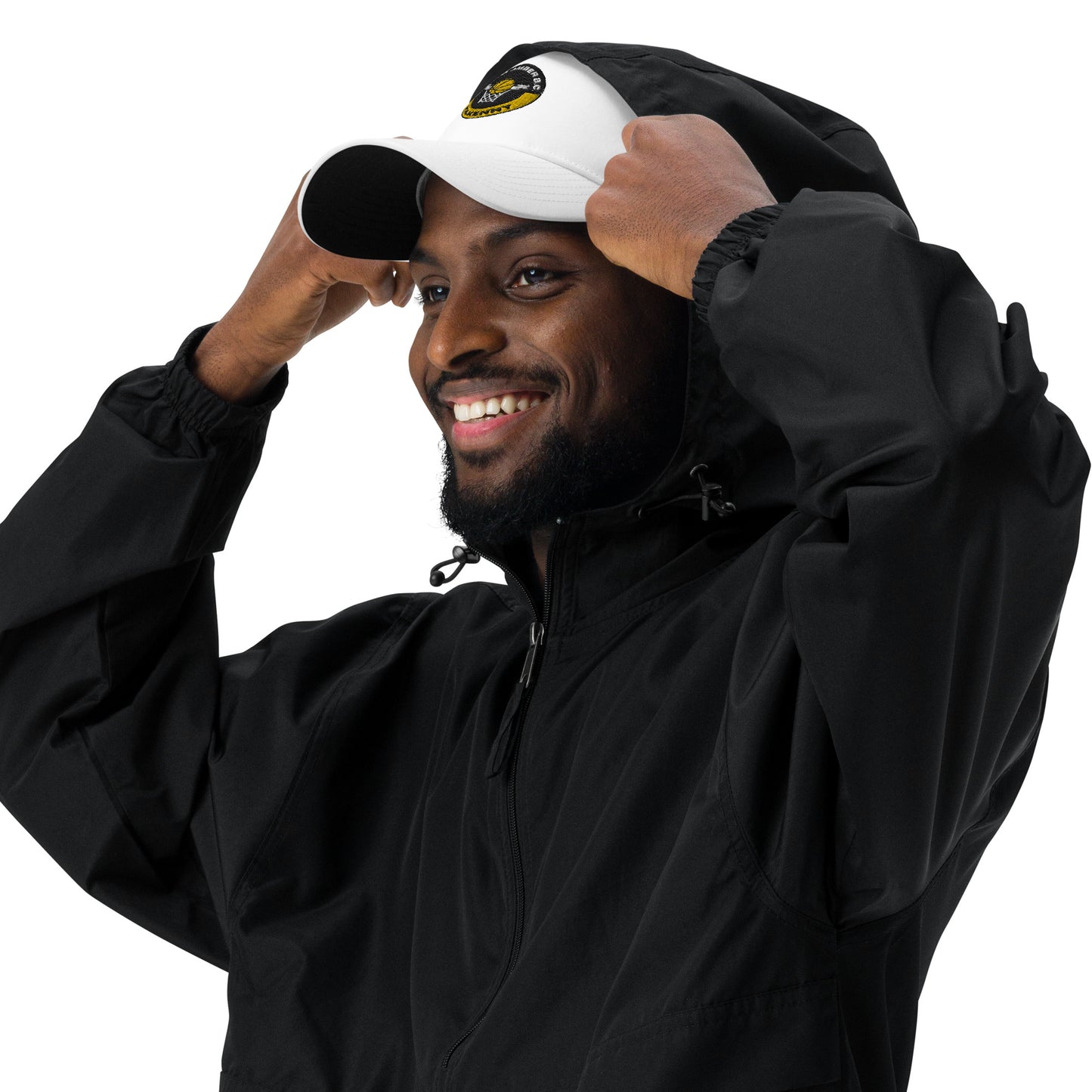 Club Amber Basketball Kilkenny Adidas Dad Hat - Designed by Moon Behind The Hill Available to Buy at a Discounted Price on Moon Behind The Hill Online Designer Discount Store