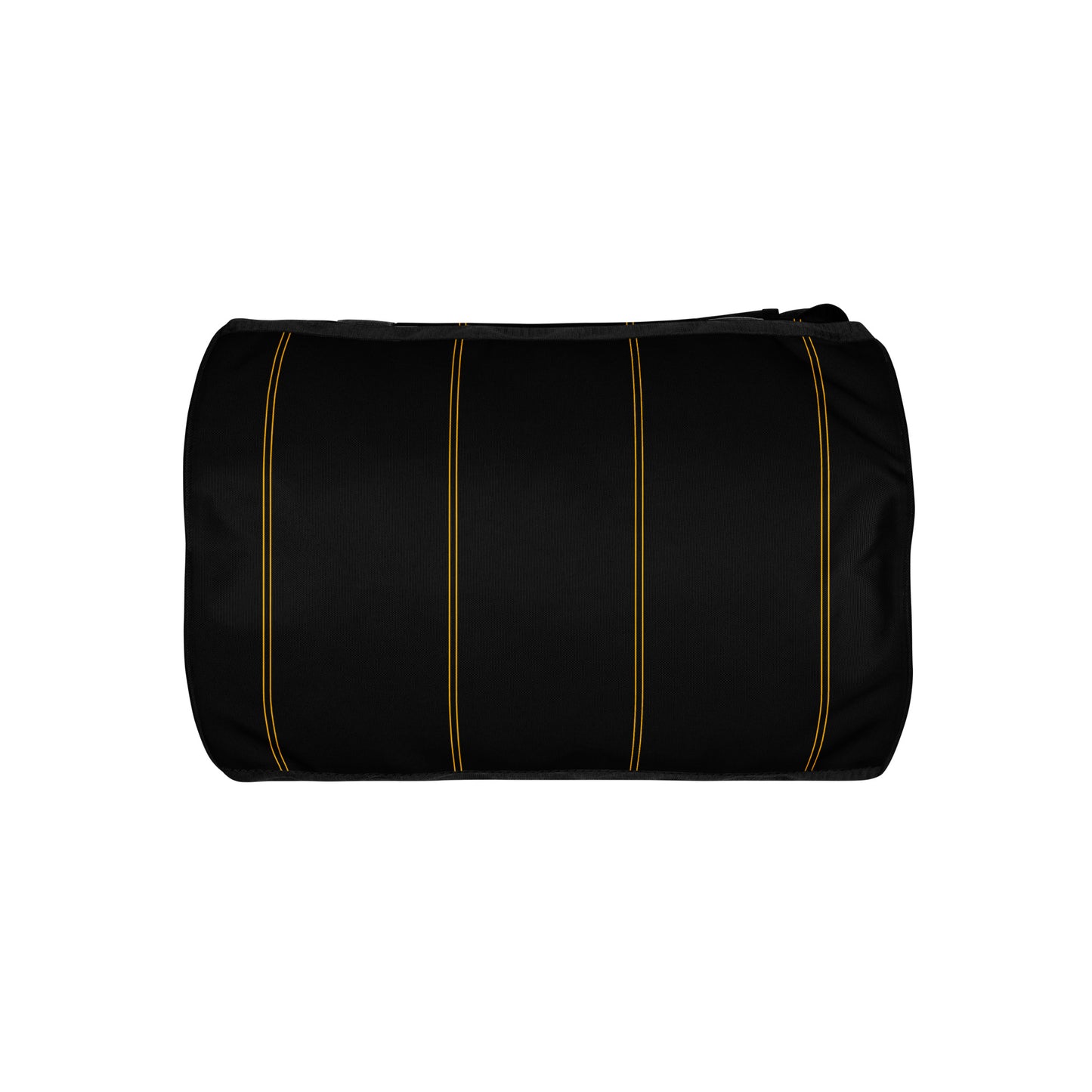 Gym Duffel Bag by Moon Behind The Hill for men in polyester amber, black & print features an refined Polyester Gym Duffel Bag design with a secure , ample internal-pockets, and versatile shoulder-strap, detachable-strap & handle for a truly refined finish.