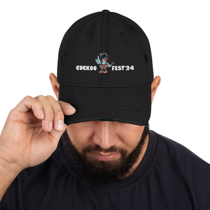 Cuckoofest '24 Distressed Dad Hat