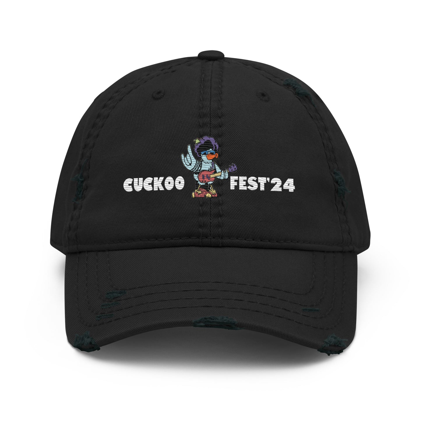 Cuckoofest '24 Distressed Dad Hat