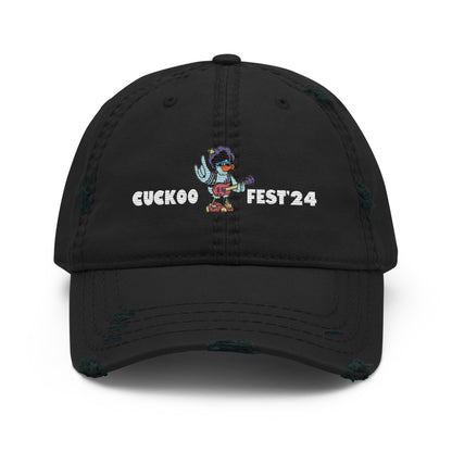 Cuckoofest '24 Distressed Dad Hat