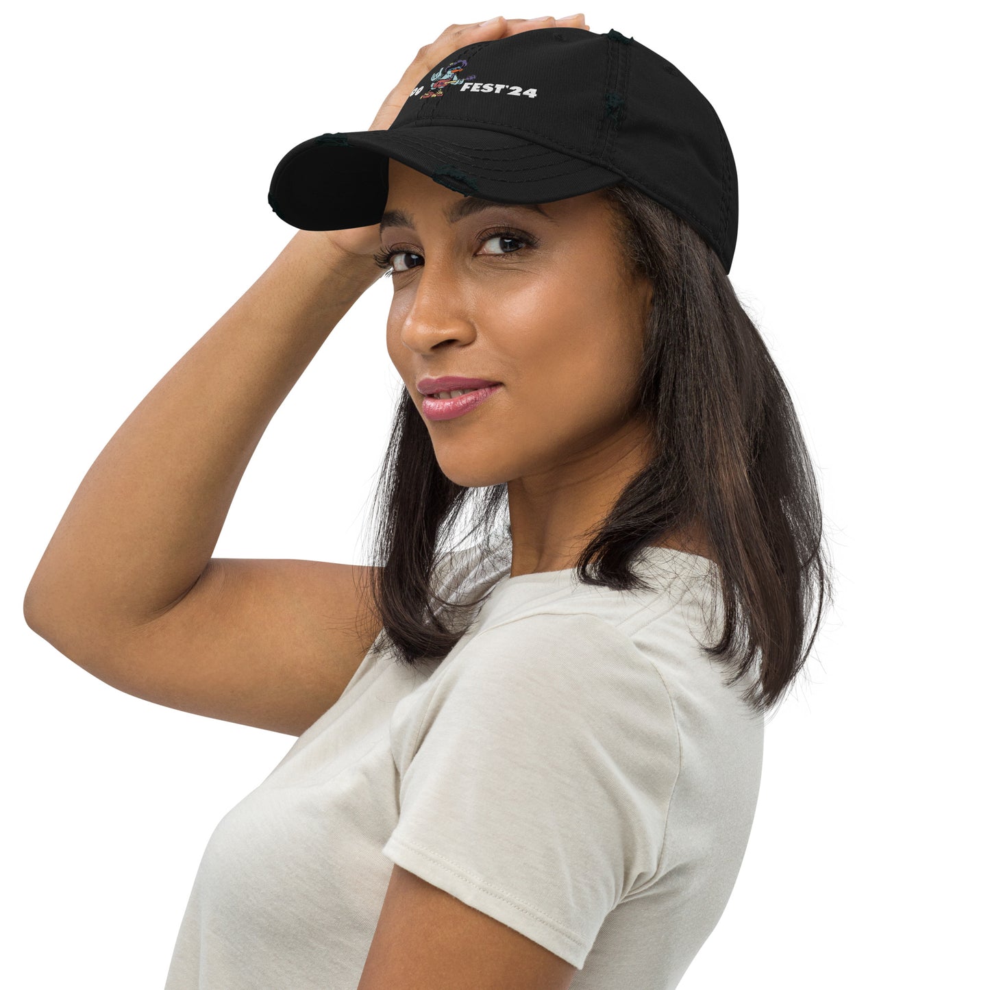 Cuckoofest '24 Distressed Dad Hat