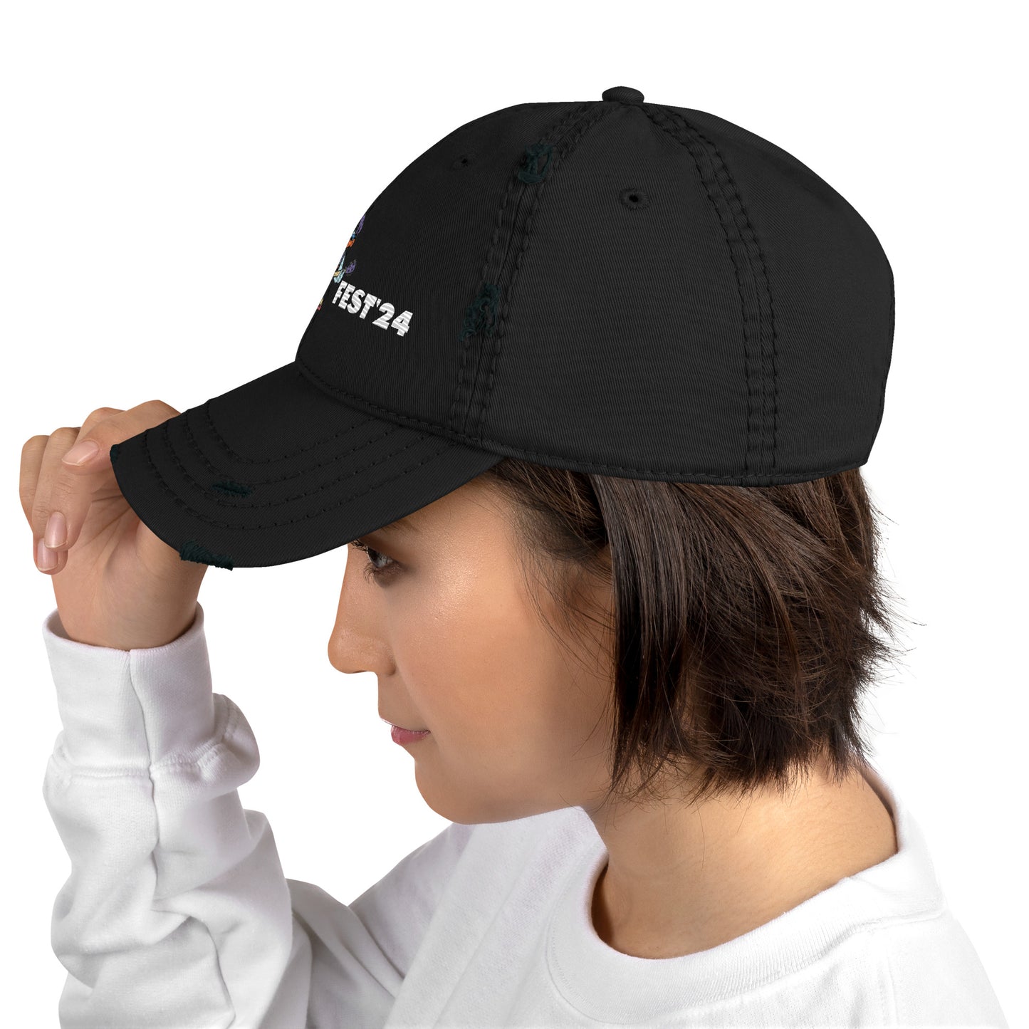 Cuckoofest '24 Distressed Dad Hat