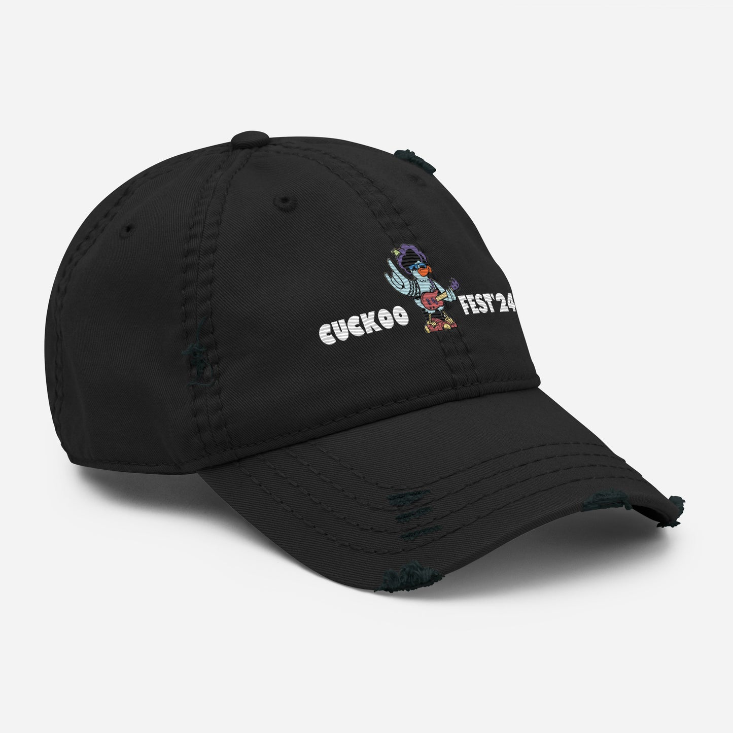 Cuckoofest '24 Distressed Dad Hat
