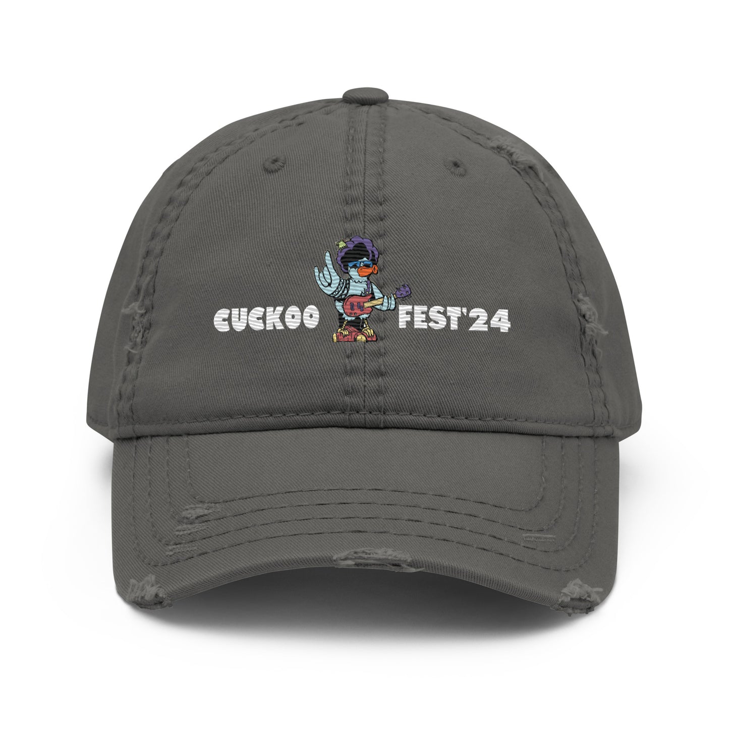 Cuckoofest '24 Distressed Dad Hat