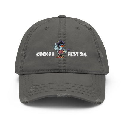 Cuckoofest '24 Distressed Dad Hat