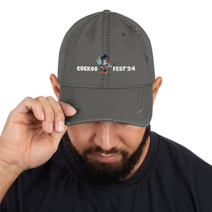 Cuckoofest '24 Distressed Dad Hat