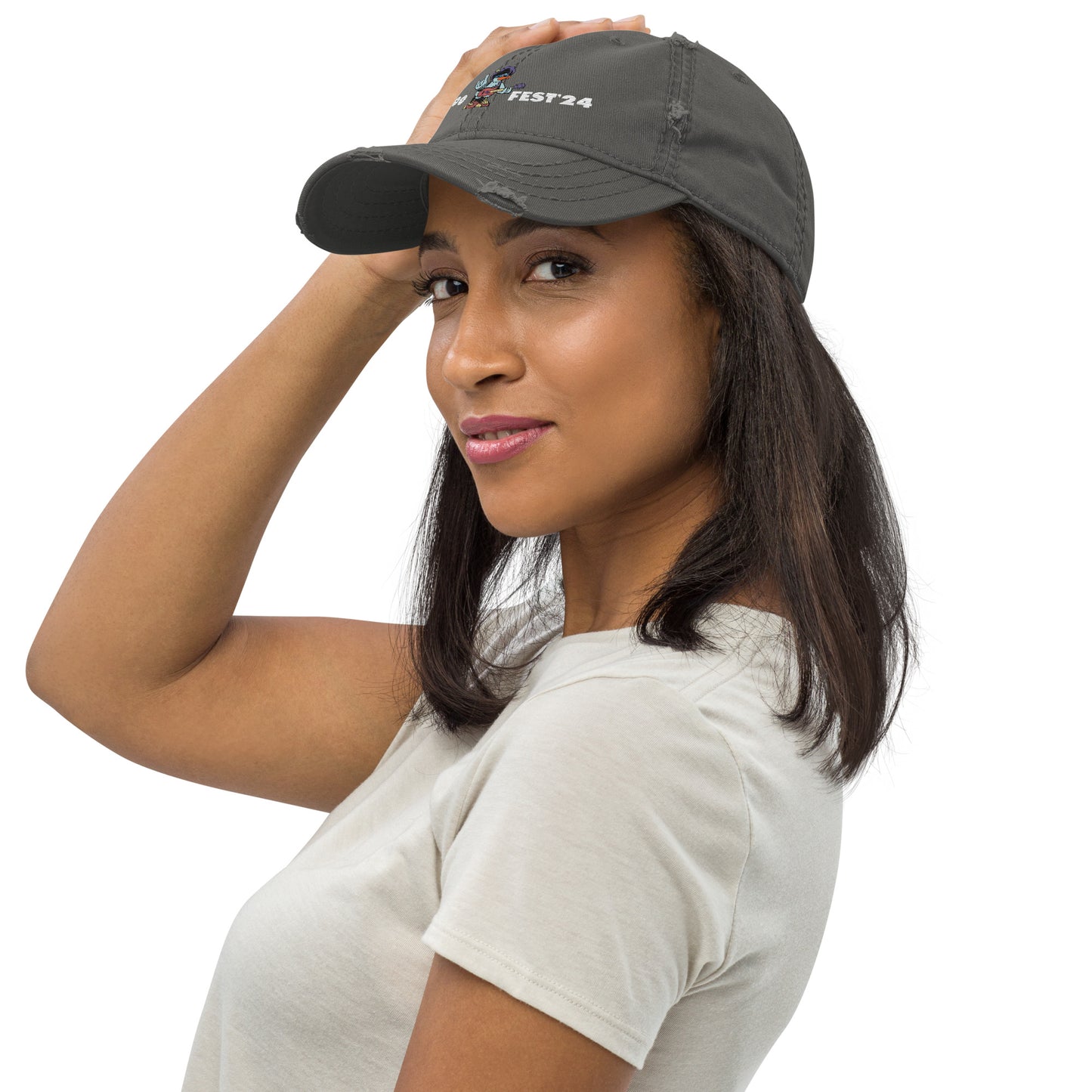 Cuckoofest '24 Distressed Dad Hat