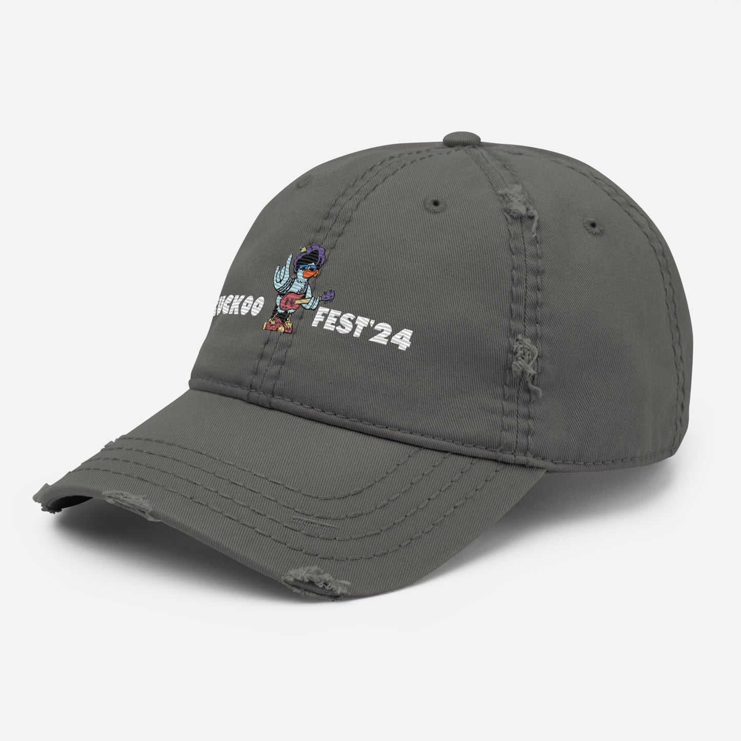 Cuckoofest '24 Distressed Dad Hat