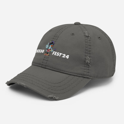 Cuckoofest '24 Distressed Dad Hat