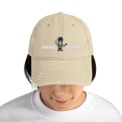 Cuckoofest '24 Distressed Dad Hat